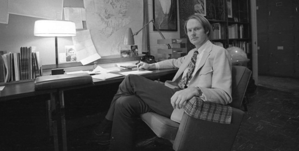 A portrait of George Denton