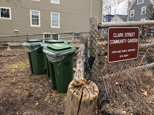 image of Clark Street Transfer Station and community garden, Portland