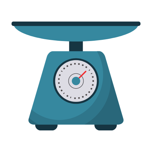 icon of a kitchen scale