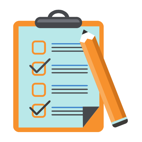 icon of a blank survey