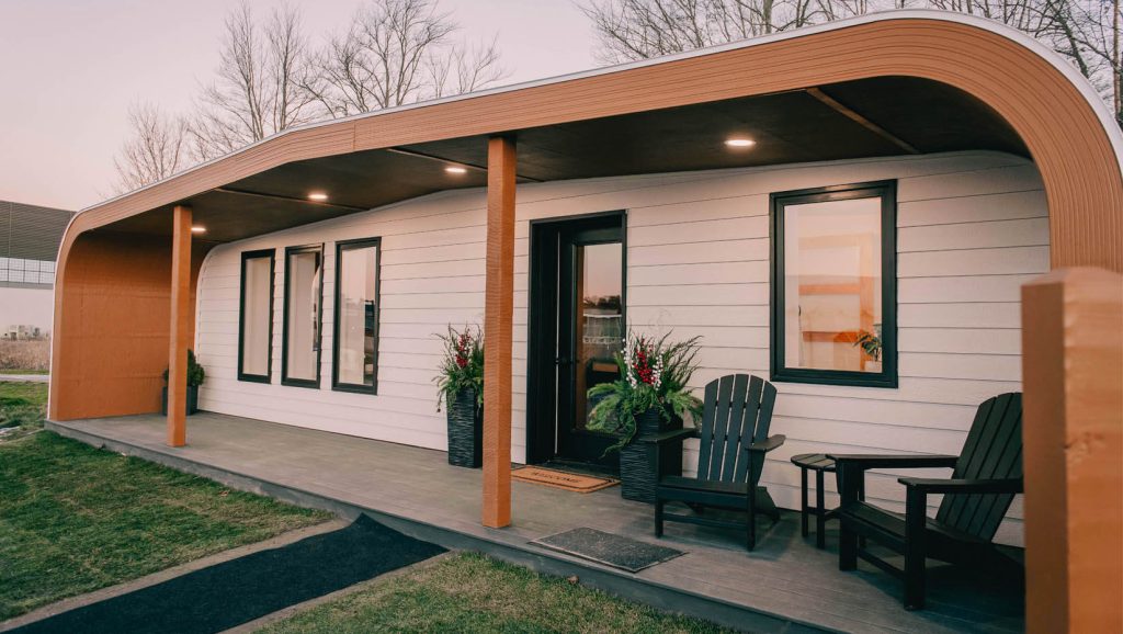 First 100% bio-based 3D-printed home unveiled at the University of Maine