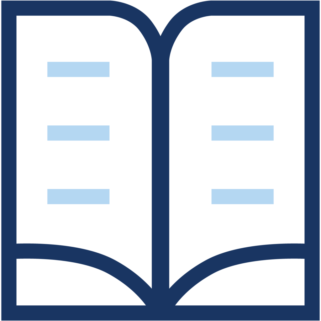icon of opened book