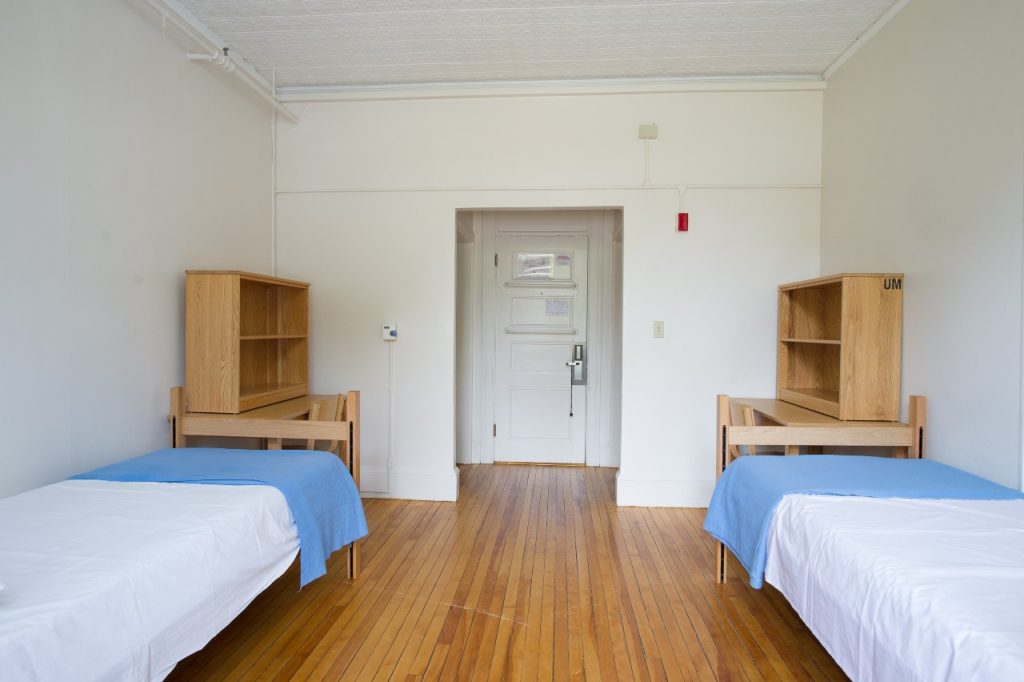 Balentine Hall double room facing door