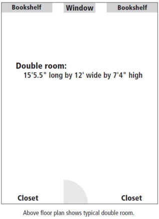 Knox Hall room floor plan