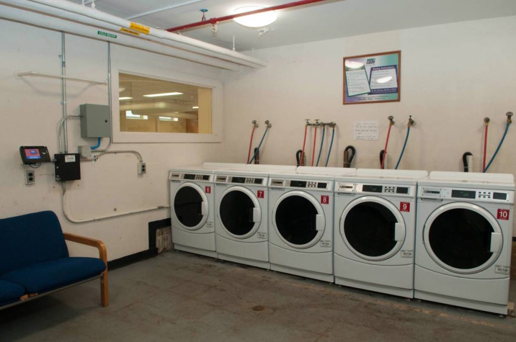Hart Hall laundry room