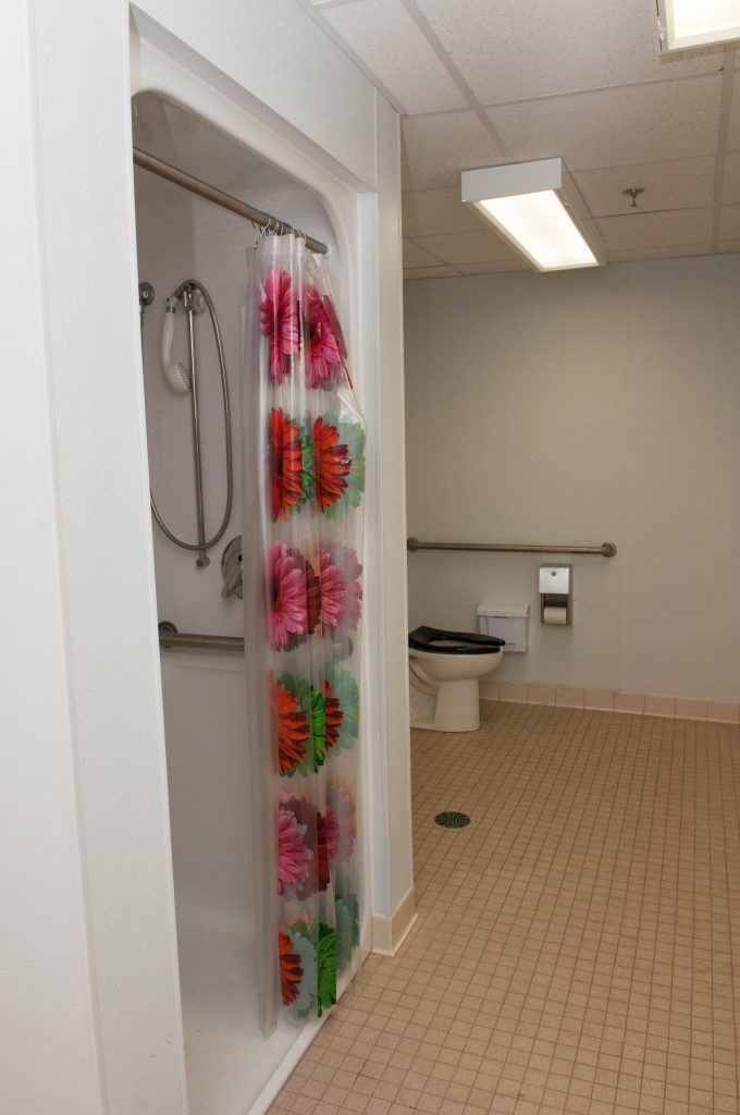 Somerset Hall accessible bathroom