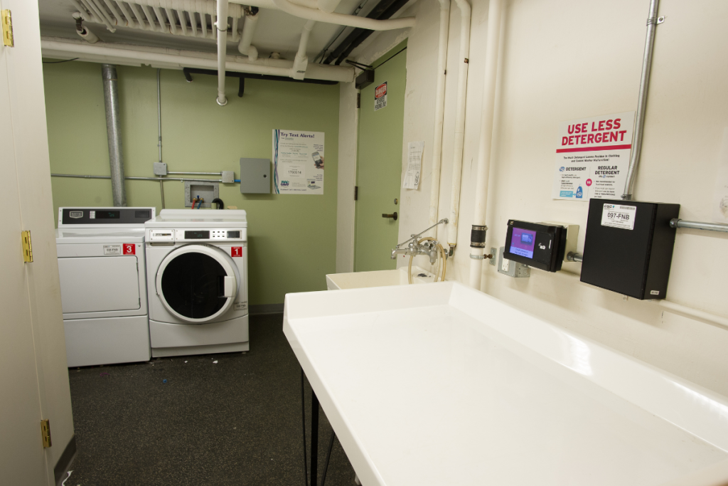Colvin Hall laundry room