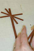 Image of the beginning steps of the project described in text.