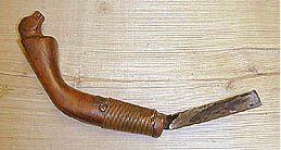 Handle with dog's head