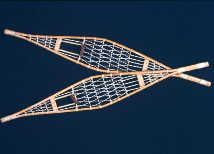 Ojibwe-style Miniature Snowshoe
