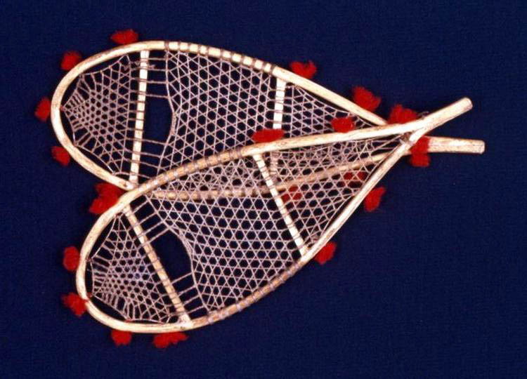 Miniature Snowshoe from Quebec