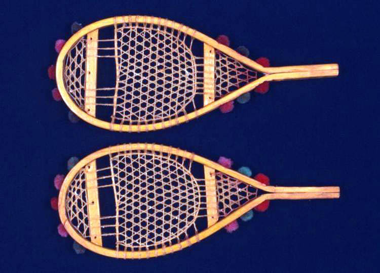 Micmac Miniature Snowshoes