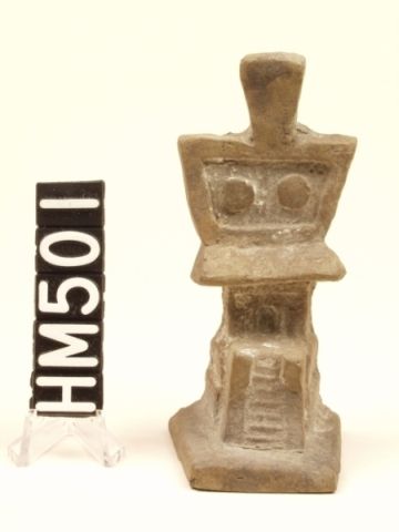 Image of a small ceramic building