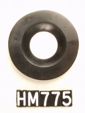 Image of an obsidian ring.