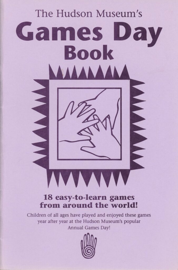 Book cover - lavender in color with a simple drawing of three hands.