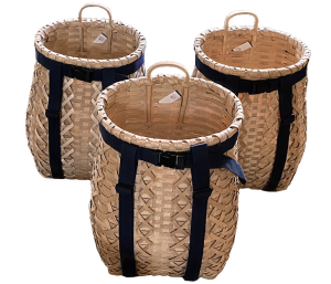 Peter Neptune, Passamaquoddy Basketmaker (3 baskets)