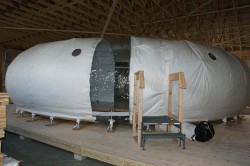 inflatable lunar habitat