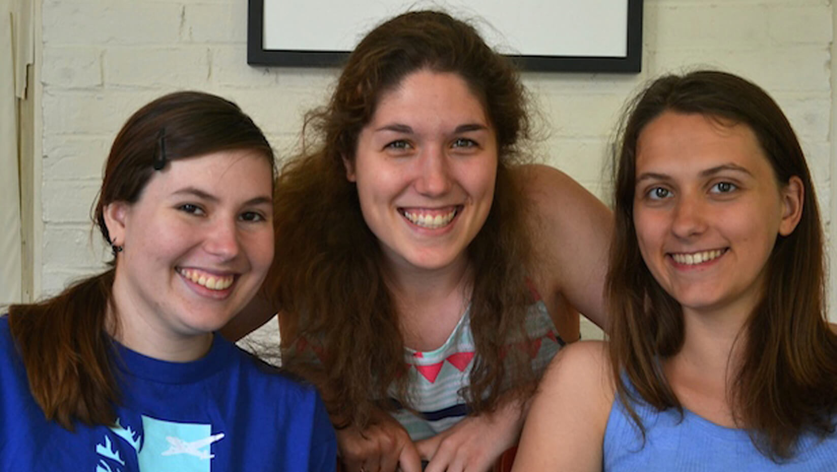 Audrey Cross, Ashley Thibeault, and Danielle Walczak