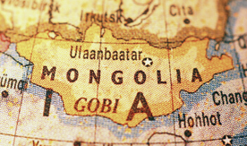 Map of Mongolia