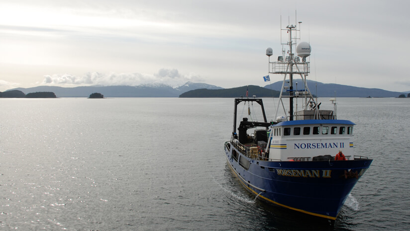 R/V Norseman II in Glacier Bay National Park, Alaska