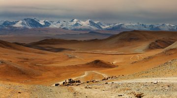 Mountains in Mongolia