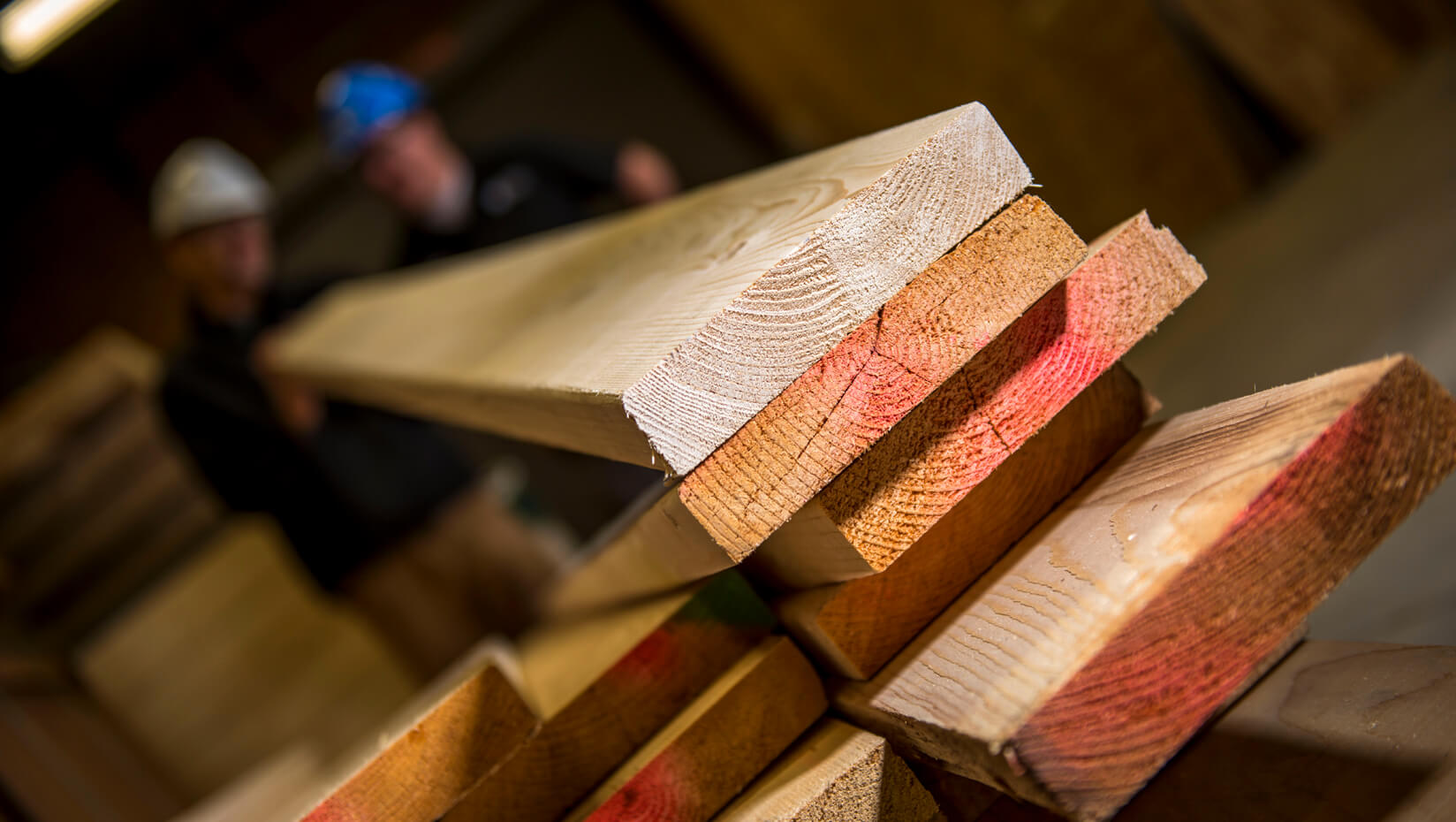 Norway spruce boards