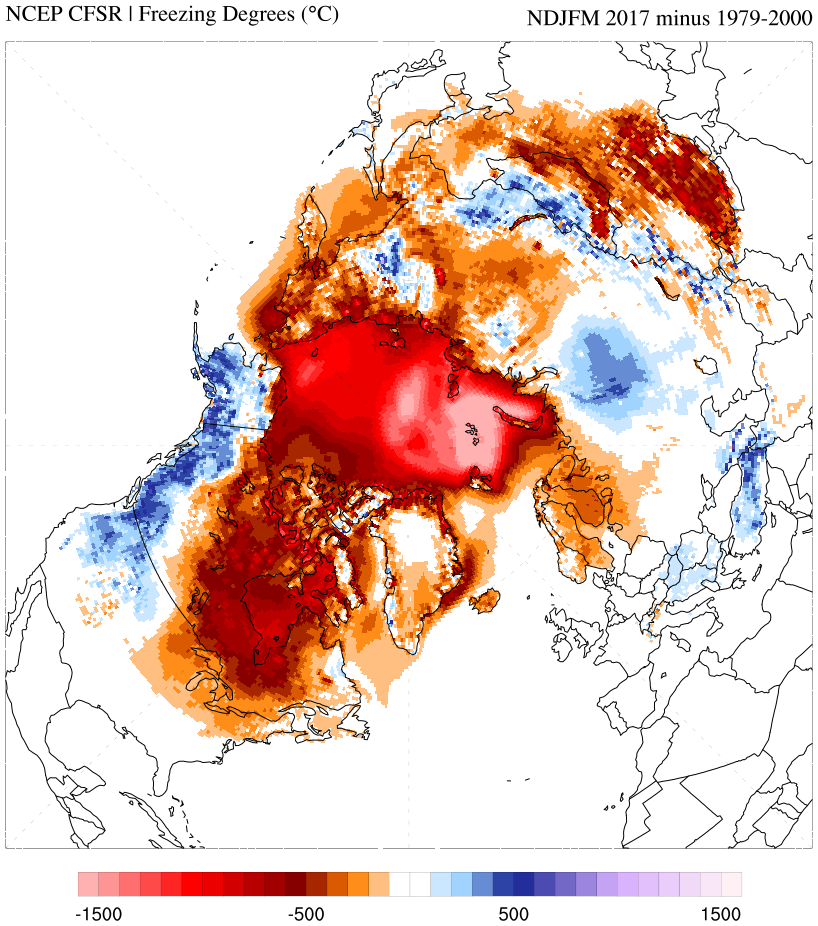 Temperature map