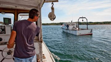 Fishermen in Eastport, Maine