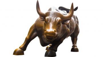 Bull statue