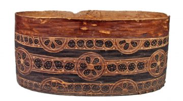 Penobscot Nation artifact at the Hudson Museum