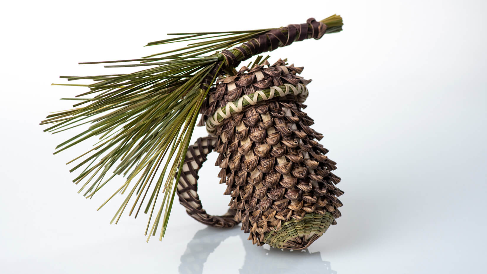 Pinecone basket