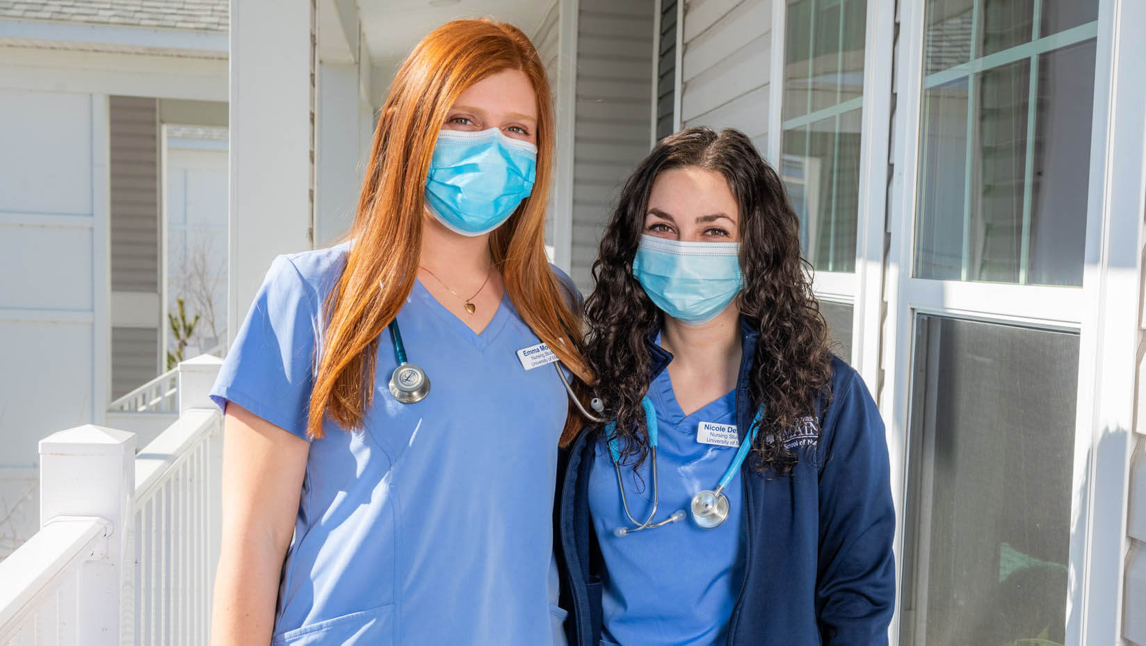 Emma Moulton and Nicole Despres