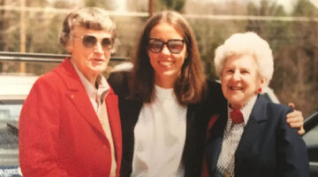 Peg Ayer, Carole Goldberg and Yvette Hule