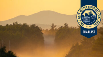 A photo of the Maine woods