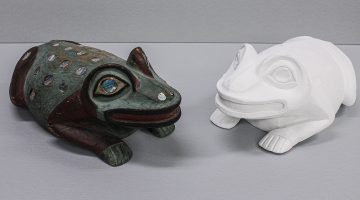 3D printed frogs