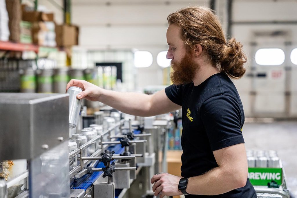 A photo of a person in a lab setting