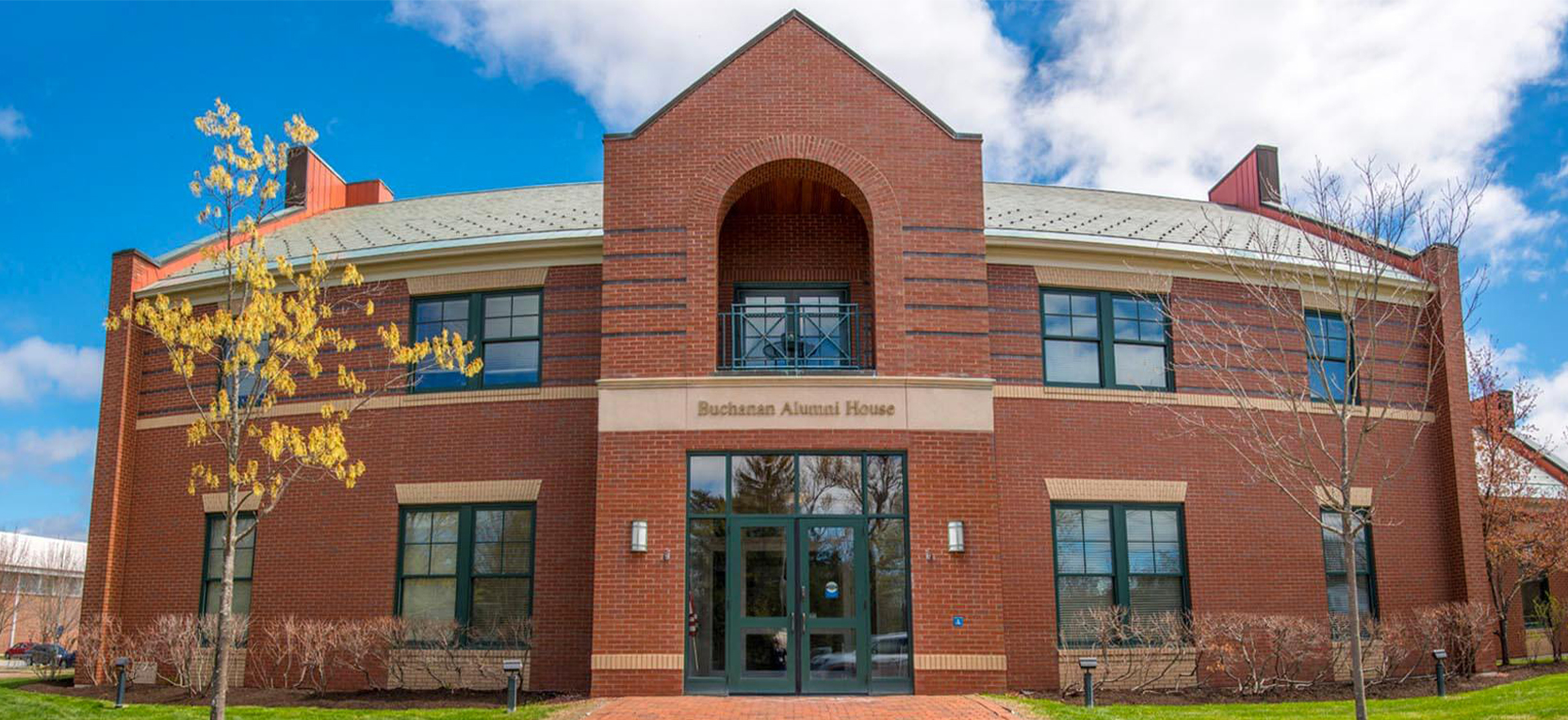 A photo of the Buchanan Alumni House, where the awards ceremony will take place