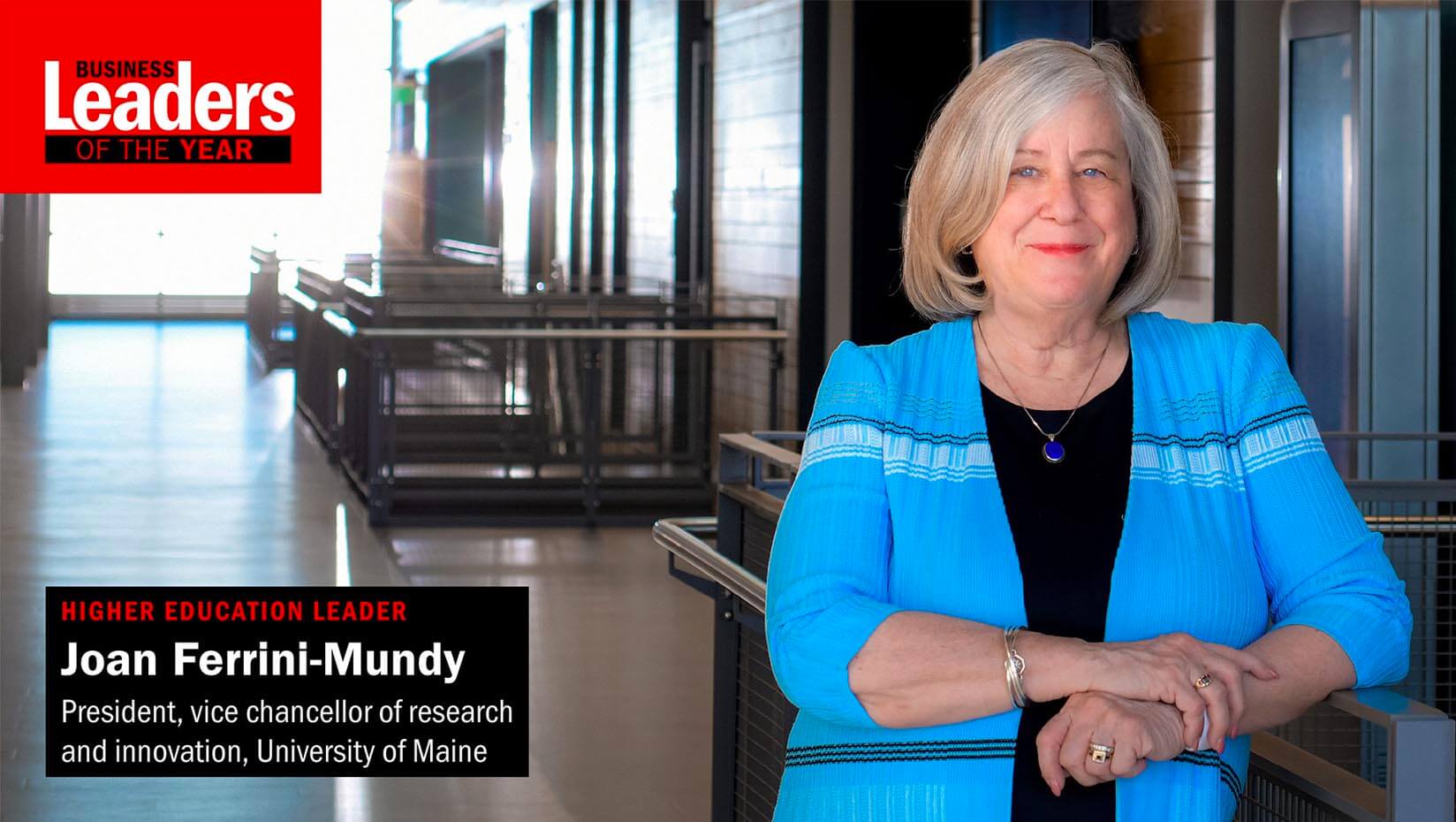 A photo of UMaine President Joan Ferrini-Mundy