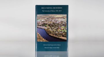 A photo of the cover of the book "Becoming Modern"