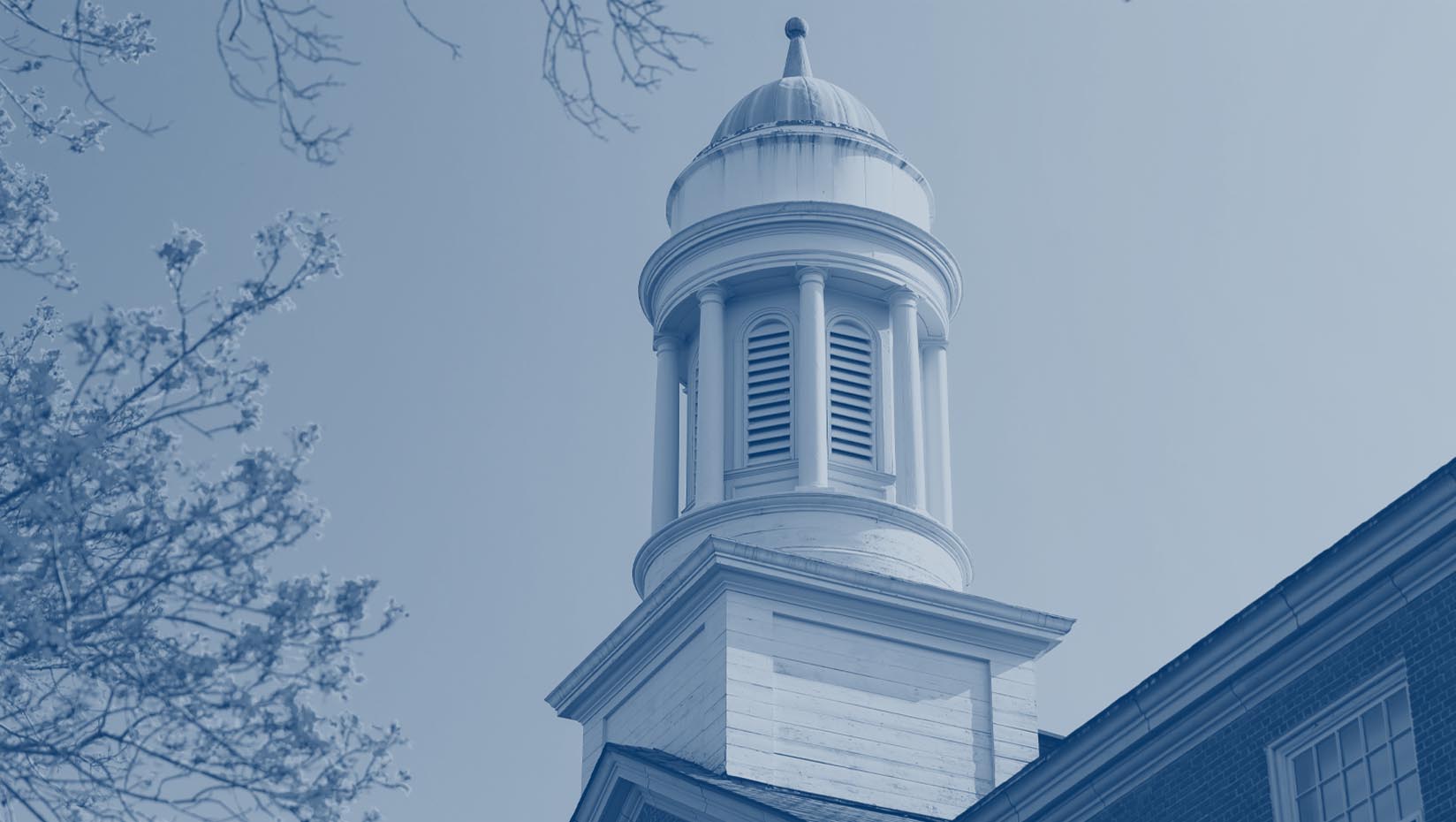 A photo of the Stevens Hall cupola