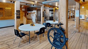 interior photo of the Page Farm and Home Museum