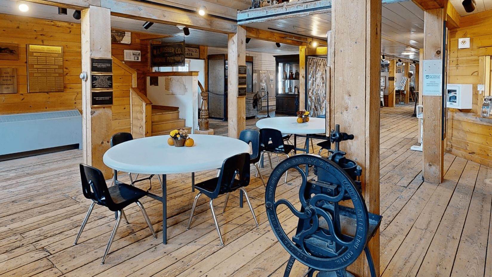 interior photo of the Page Farm and Home Museum