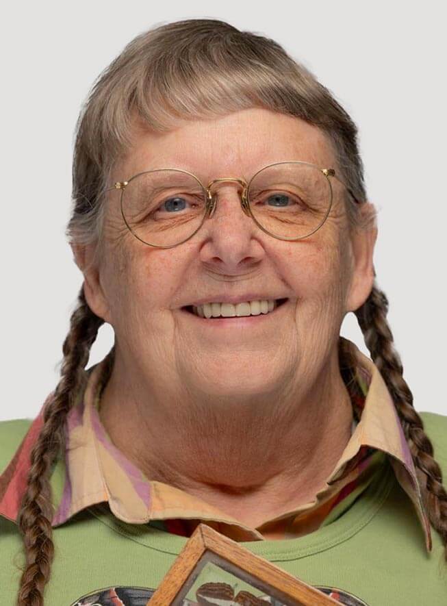 A portrait of Gayle Kraus