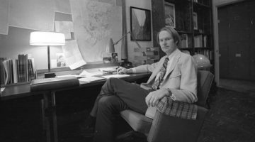 A portrait of George Denton