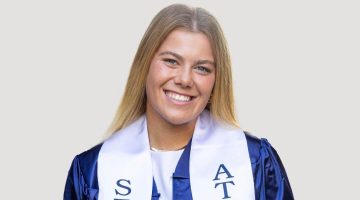 A portrait of Lara Kirkby