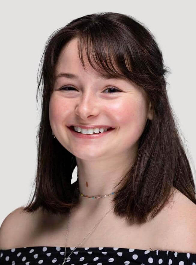 A portrait of Meg Caron