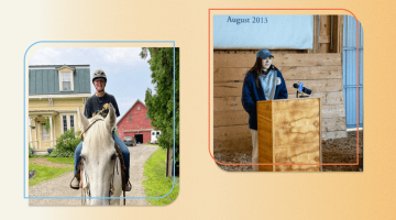 A photo of Maddie Closson and Samantha Martin