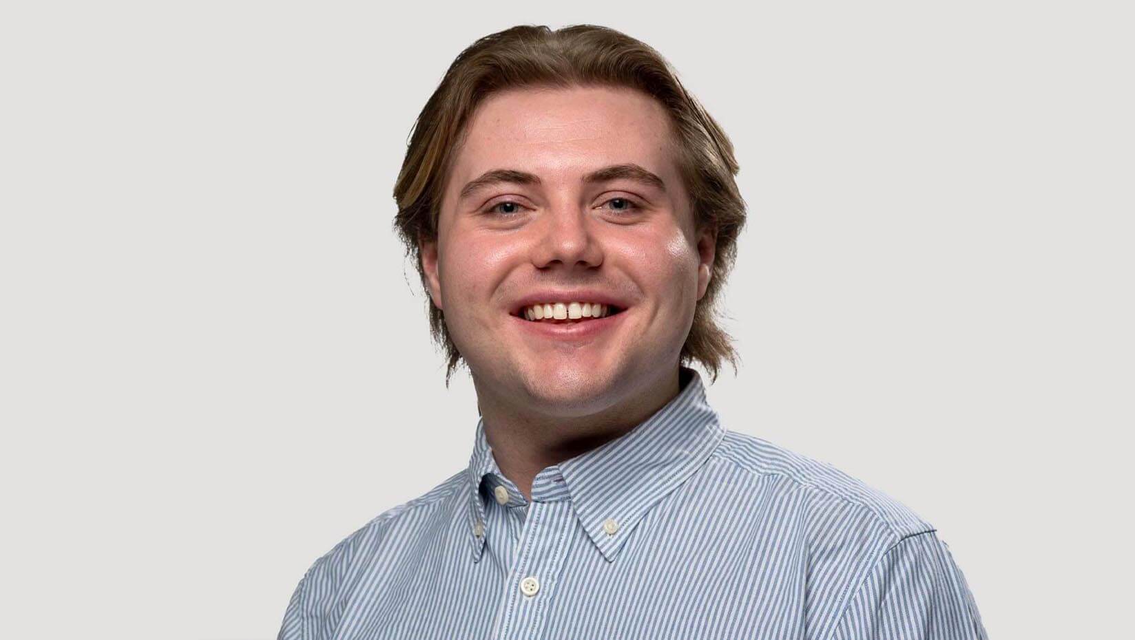 A portrait of Zachary Wentworth