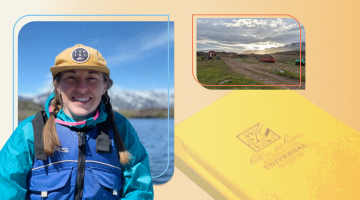 A collage of images featuring Amanda Gavin