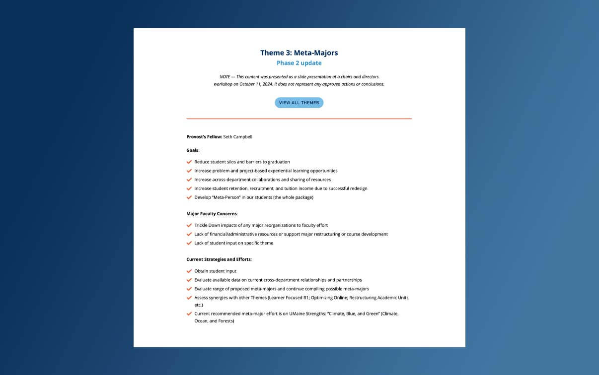 A thumbnail of theme 3 webpage